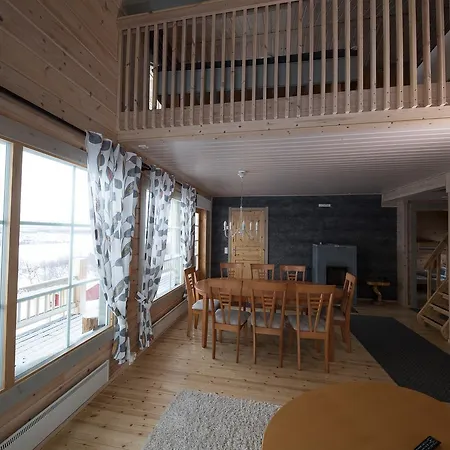 Arctic Aurora Borealis Cottages Nuorgam Exterior foto