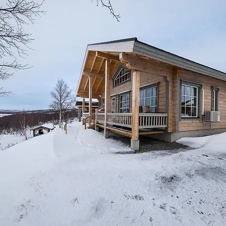 Arctic Aurora Borealis Cottages Nuorgam Exterior foto